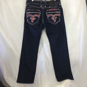 Mens rock revival jeans